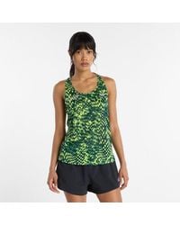 New Balance - London Edition Rc Essential Printed Tank - Lyst