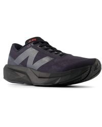New Balance - Fuelcell Rebel V4 In Grey/black/red Synthetic - Lyst