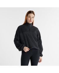 New Balance - Polar Fleece Half Zip - Lyst