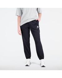 New Balance - New Baance Eentia Tacked Ogo French Terry Pant Back - Lyst