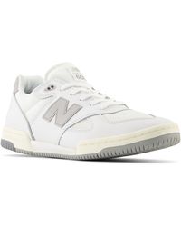 New Balance - Nb Numeric Tom Knox 600 In White/grey Suede/mesh - Lyst