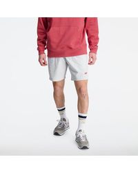 New Balance - Homme Short Athletics Remastered Woven En, Polywoven, Taille - Lyst