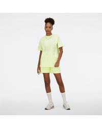 New Balance - Athletics jersey t-shirt in verde - Lyst