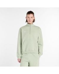 New Balance - Nyc Marathon Fleece Half Zip Shirt - Lyst
