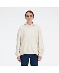 New Balance - Athletics French Terry Hoodie (Linen) Clothing - Lyst