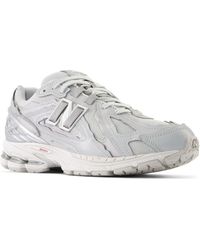 New Balance - 1906d In Grey/white/red Synthetic - Lyst
