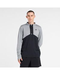 New Balance - Utility Knit 1/4 Zip - Lyst