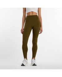 New Balance - Nb Sleek High Rise Stirrup Legging - Lyst