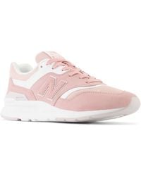New Balance - 997h In Pink Suede/mesh - Lyst