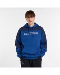 New Balance - Nyc Marathon Reimagined Fleece Hoodie - Lyst
