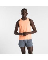 New Balance - Herren Race Day Ultra Light Singlet - Lyst