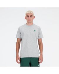 New Balance - Homme Sport Essentials Bookshelf T-Shirt En, Cotton, Taille - Lyst