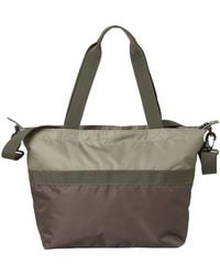 New Balance - Opp Tote Bag In Green Nylon - Lyst