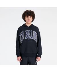 New Balance - Uni-ssentials Warped Classics French Terry Hoodie - Lyst