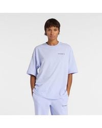 New Balance - Sport Graphic Oversized T-Shirt - Lyst
