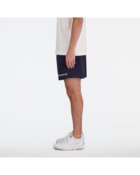 New Balance - Archive stretch woven short in nero - Lyst