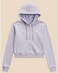 New Balance - Australian Open Coastal Fleece Full Zip - Lyst