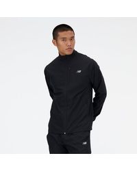 New Balance - Homme Stretch Woven Jacket En, Polywoven, Taille - Lyst