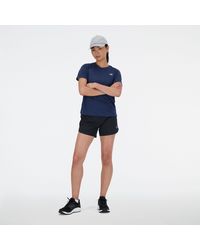 New Balance - Athletics t-shirt in blau - Lyst