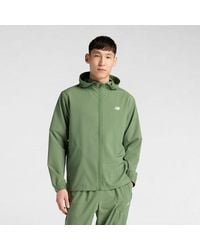 New Balance - Sport Woven Jacket - Lyst