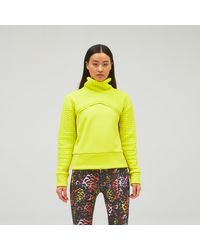 New Balance Wo Nb Heatloft Pullover - Yellow