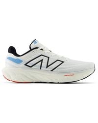 New Balance - Homme Fresh Foam X 1080V13 En Blanc/Noir/Bleu/, Synthetic, Taille - Lyst