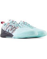 New Balance - Audazo V6 Pro In In Blue/black/grey/red Leather - Lyst