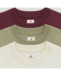 New Balance - Made In Usa Core Long Sleeve T-shirt In Cotton Jersey - Lyst