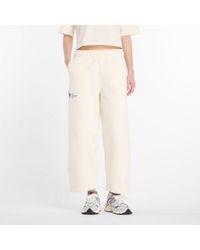 New Balance - Nyc Marathon Linear Heritage Fleece Barrel Leg Pant - Lyst