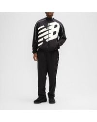 New Balance - Basketball Oversized Print Woven Jacket - Lyst