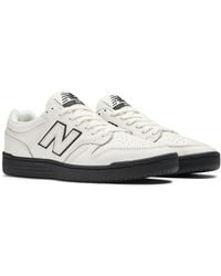 New Balance - Nb numeric 480 in bianca/nero - Lyst