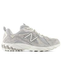 New Balance - 610v1 In Grey/white/brown Suede/mesh - Lyst