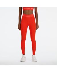 New Balance - Femme Nb Sleek High Rise Sport Legging 25&Quot; En, Poly Knit, Taille - Lyst