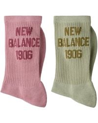 New Balance - 1906 Midcalf Socks 2 Pack - Lyst