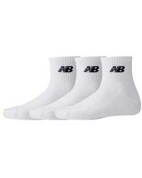 New Balance - Unisexe Everyday Ankle 3 Pack En, Cotton, Taille - Lyst