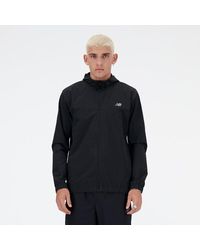 New Balance - Woven Full Zip Jacket - Lyst