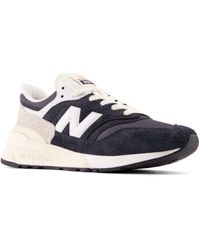 New Balance - 997r In Grey Suede/white/mesh - Lyst