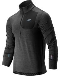 new balance half zip top mens