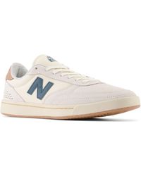 New Balance - Nb Numeric 440 In White/green Suede/mesh - Lyst