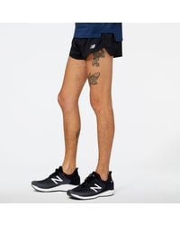 New Balance - Accelerate 3 inch split shorts - Lyst