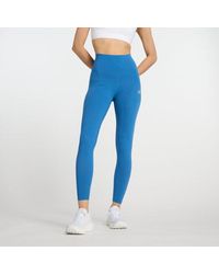 New Balance - Femme Nb Harmony High Rise Legging 25&Quot; En, Poly Knit, Taille - Lyst