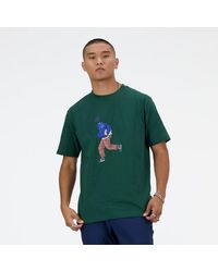 New Balance - Homme Athletics Sport Style T-Shirt En, Cotton, Taille - Lyst