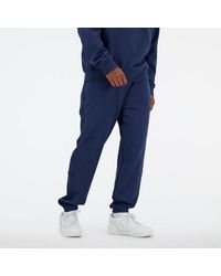 New Balance - Homme Athletics French Terry Jogger En, Cotton, Taille - Lyst