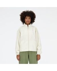 New Balance - Donna Sport Essentials Oversized Jacket - Lyst