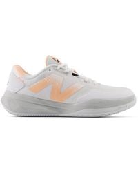 New Balance - Femme Fuelcell 796V4 Padel En Blanc//Gris, Synthetic, Taille - Lyst