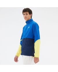 New Balance - Graphic Impact Run Packable Jacket In Polywoven - Lyst