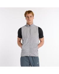 New Balance - Rc Essential Heat Grid Vest - Lyst