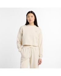 New Balance - Coastal Fleece Crew - Lyst