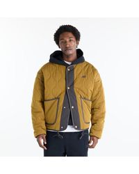 New Balance - Quilted Bomber - Lyst