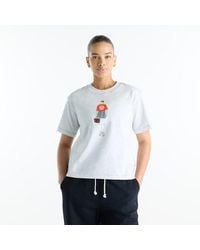 New Balance - Varsity Scholar Relaxed Hip T-Shirt - Lyst